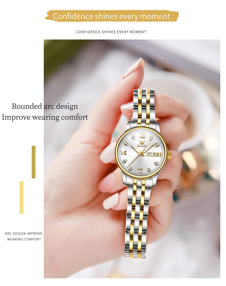 Olevs Couple Watch 5525