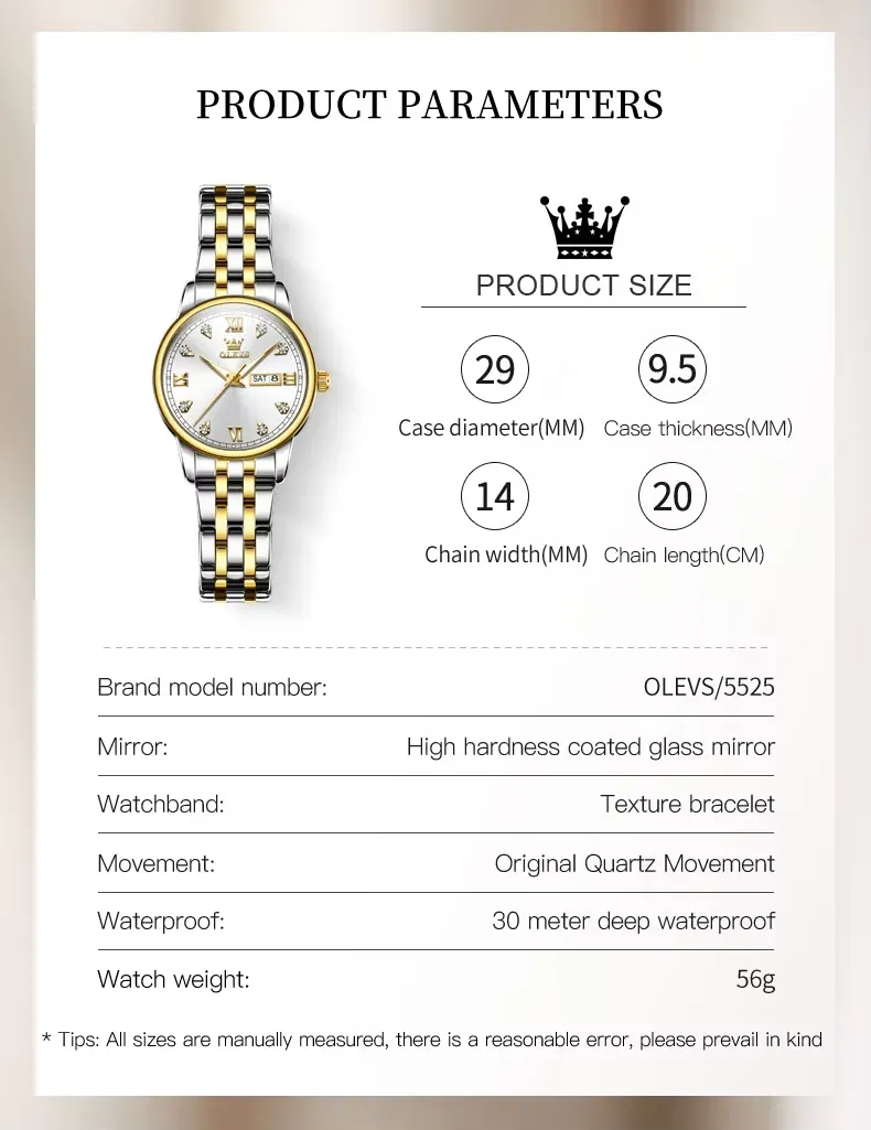 OLEVS Women's Watch 5525