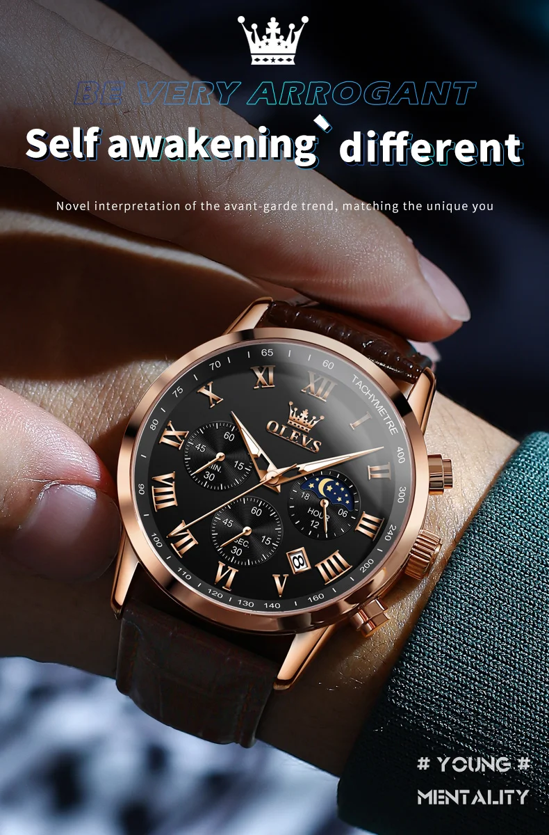 Olevs Men's Watch 5529S