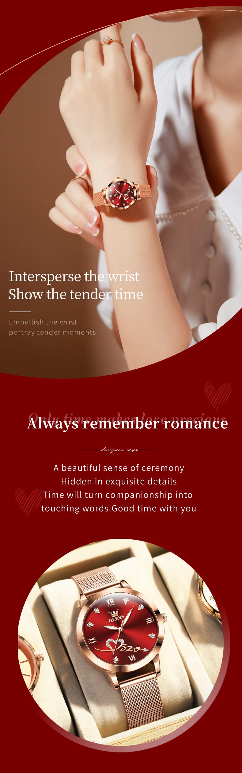 Olevs Women's Watch 5530