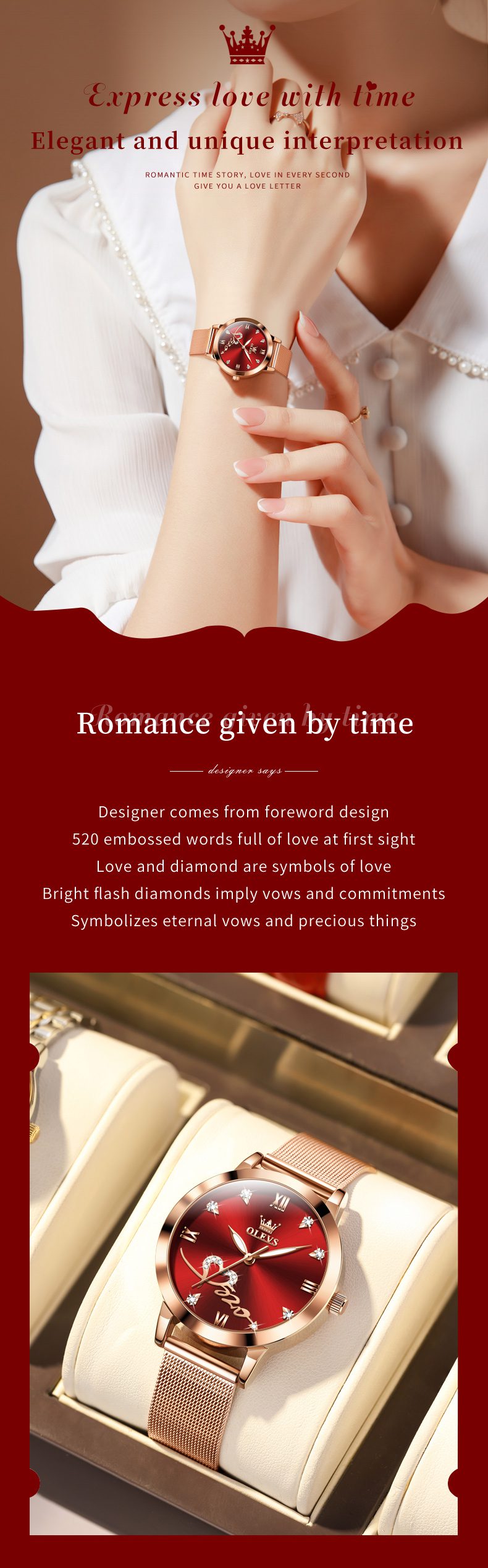 Olevs Women's Watch 5530