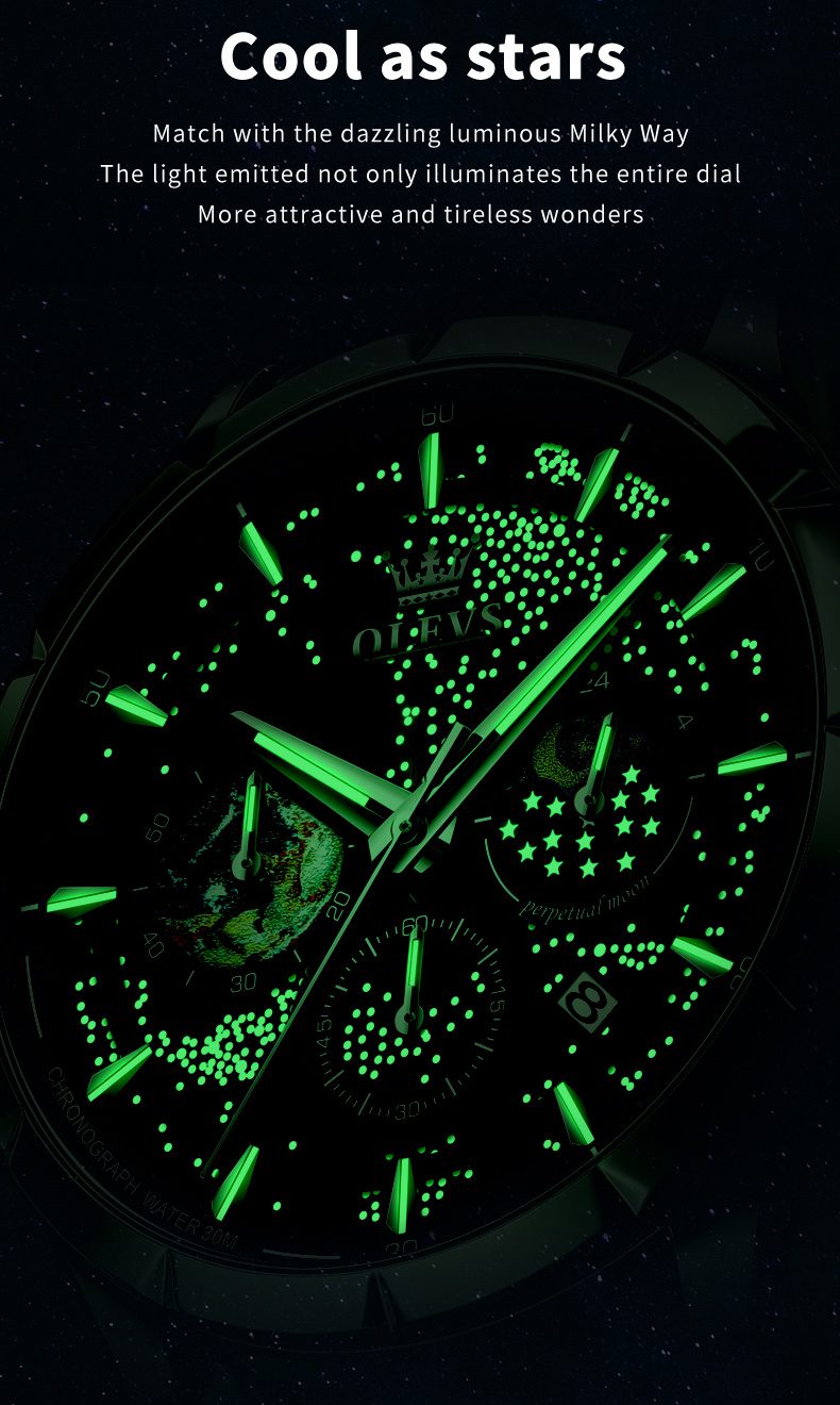 Olevs Men's Watch 5538