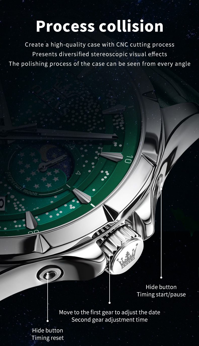 Olevs Men's Watch 5538S