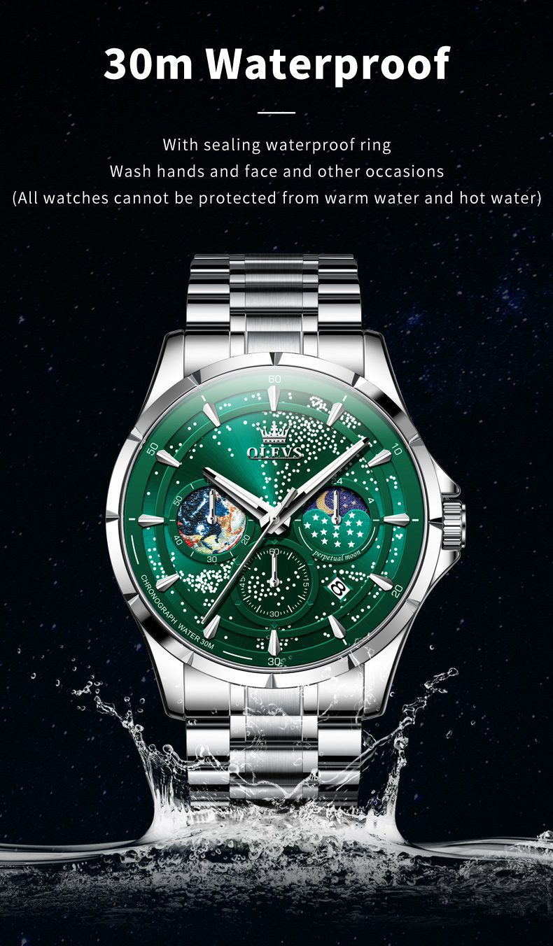 Olevs Men's Watch 5538S