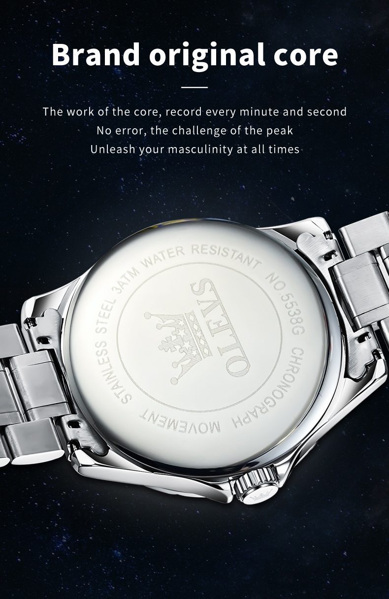 Olevs Men's Watch 5538S