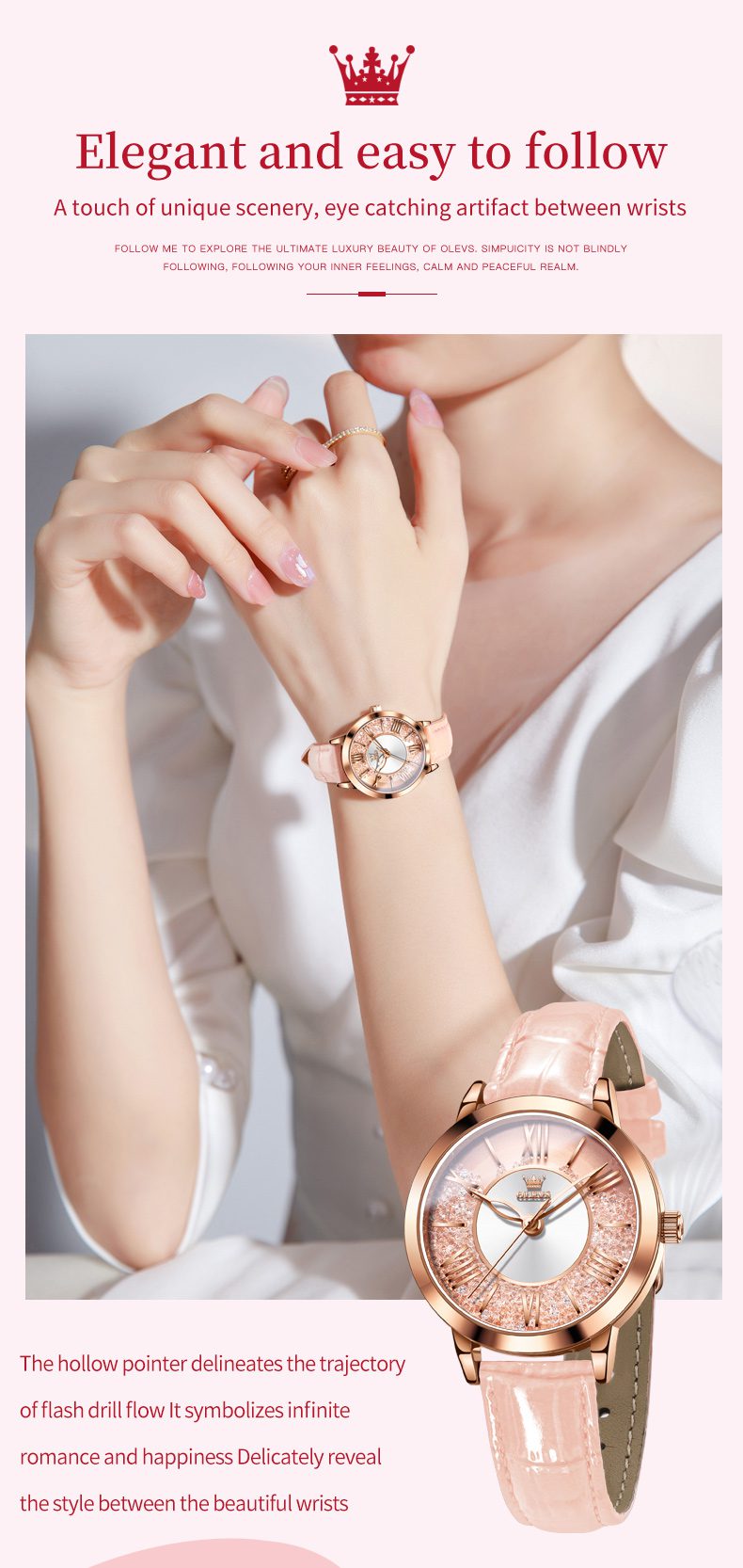 Olevs Women's Watch 5539