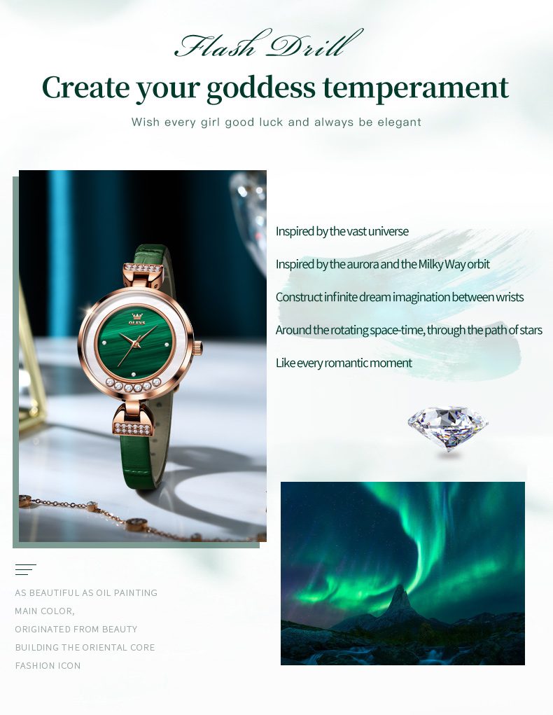 Olevs Women's Watch 5540