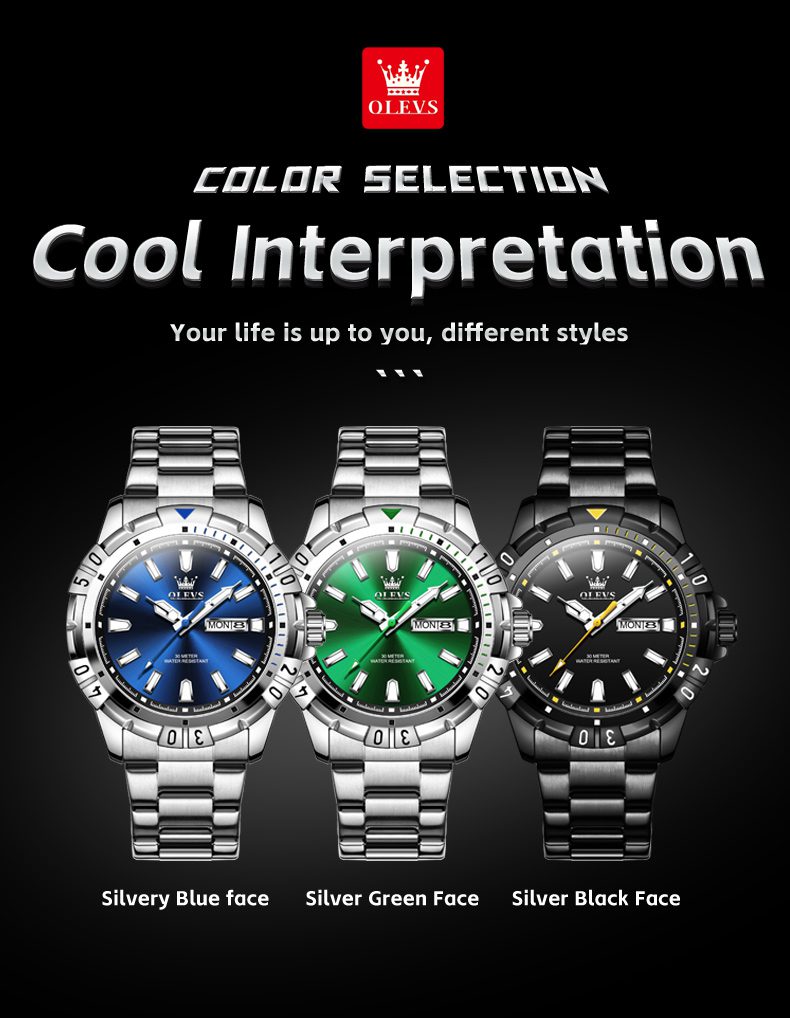 Olevs Men's Watch 5560