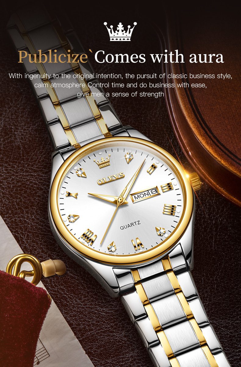 Olevs Men's Watch 5563