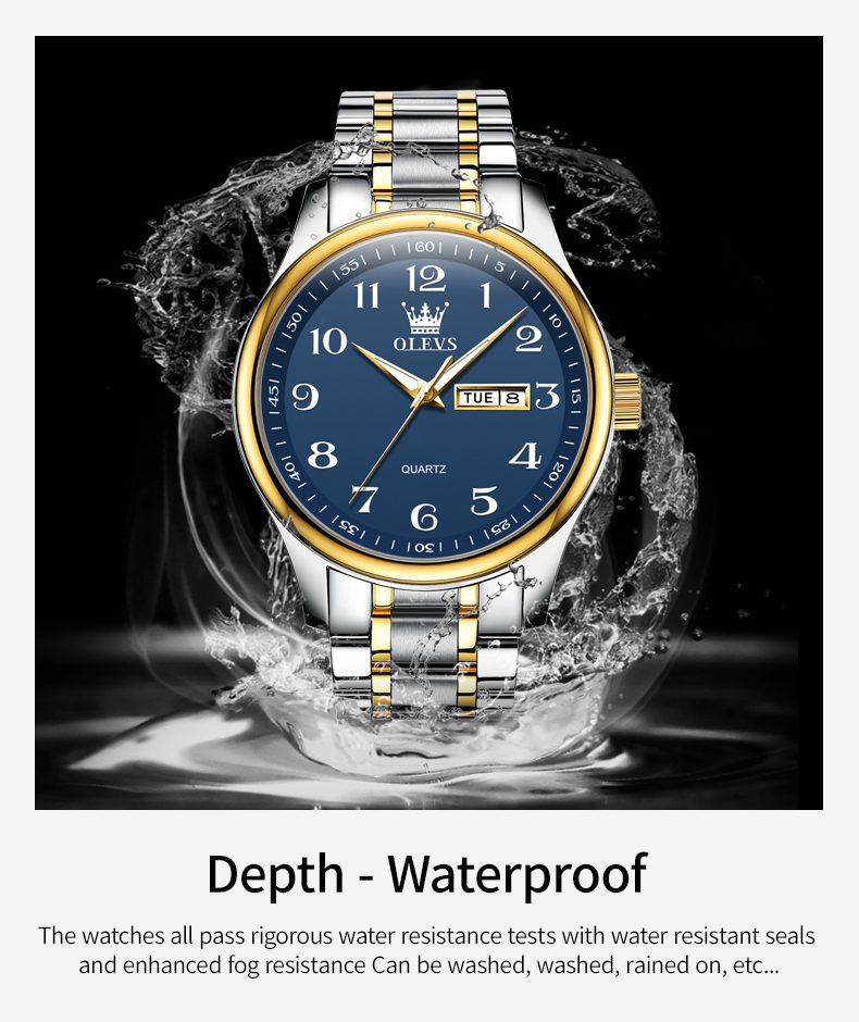 Olevs Couple Watch 5567