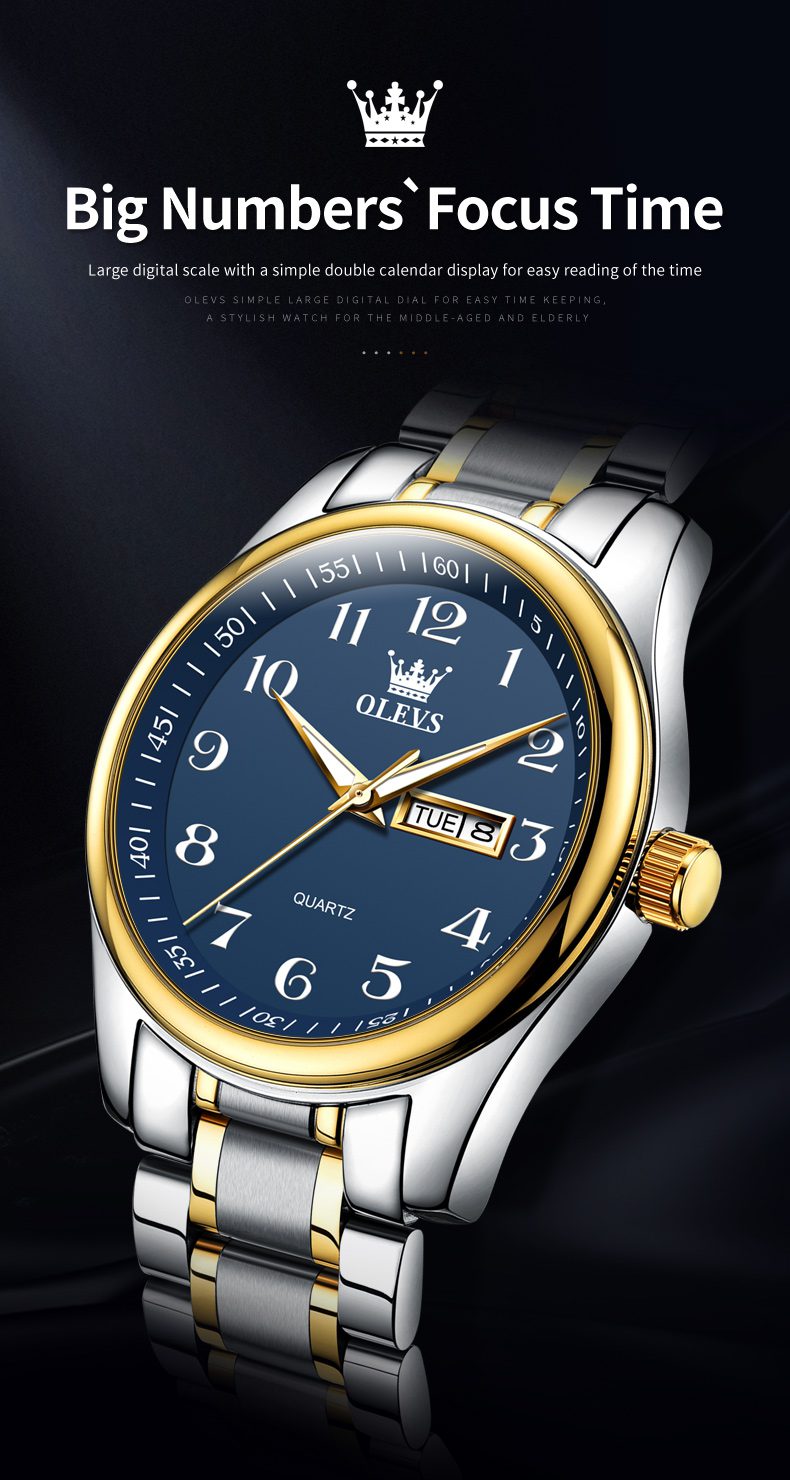 Olevs Couple Watch 5567