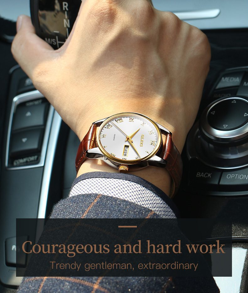 Olevs Couple Watch 5568