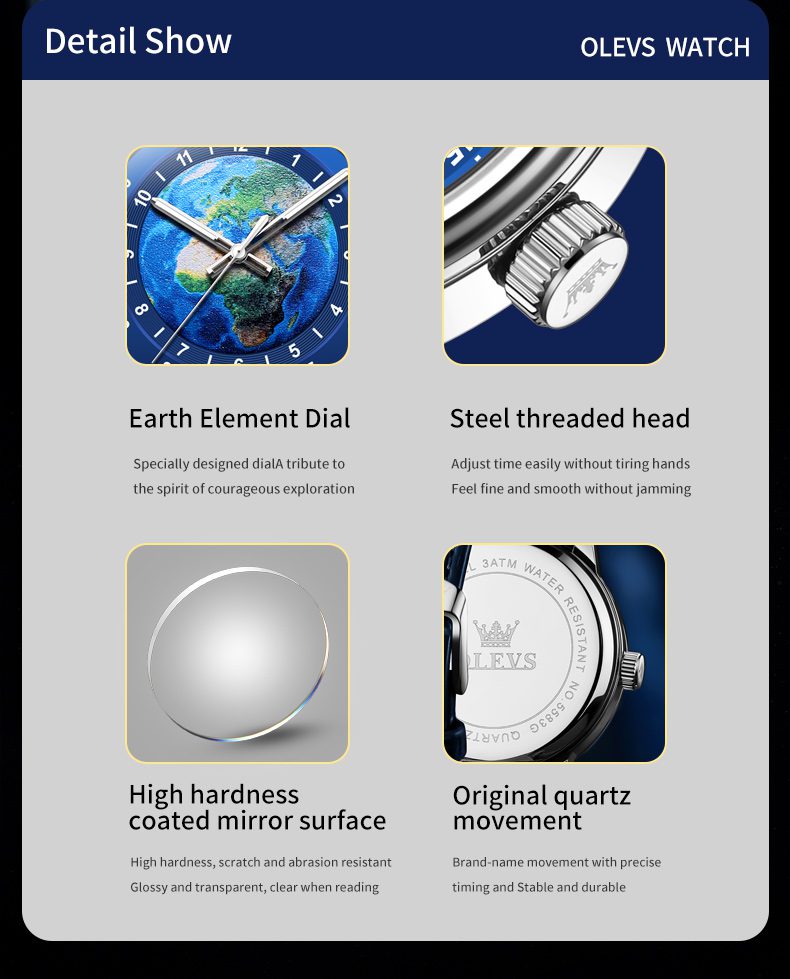 Olevs Men's Watch 5583