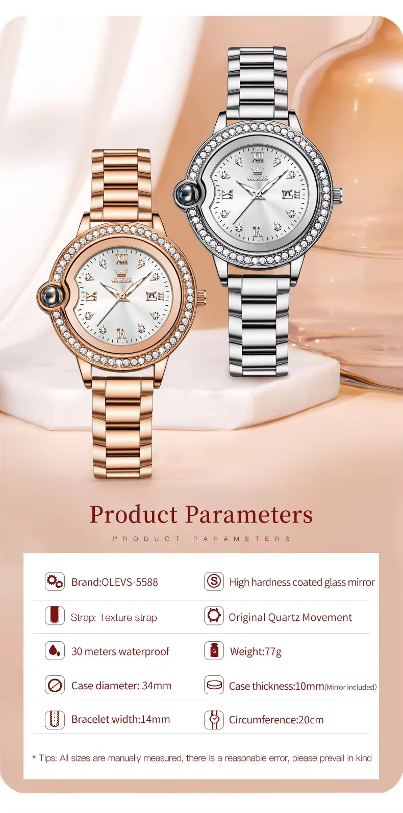 Olevs Women's Watch 5588