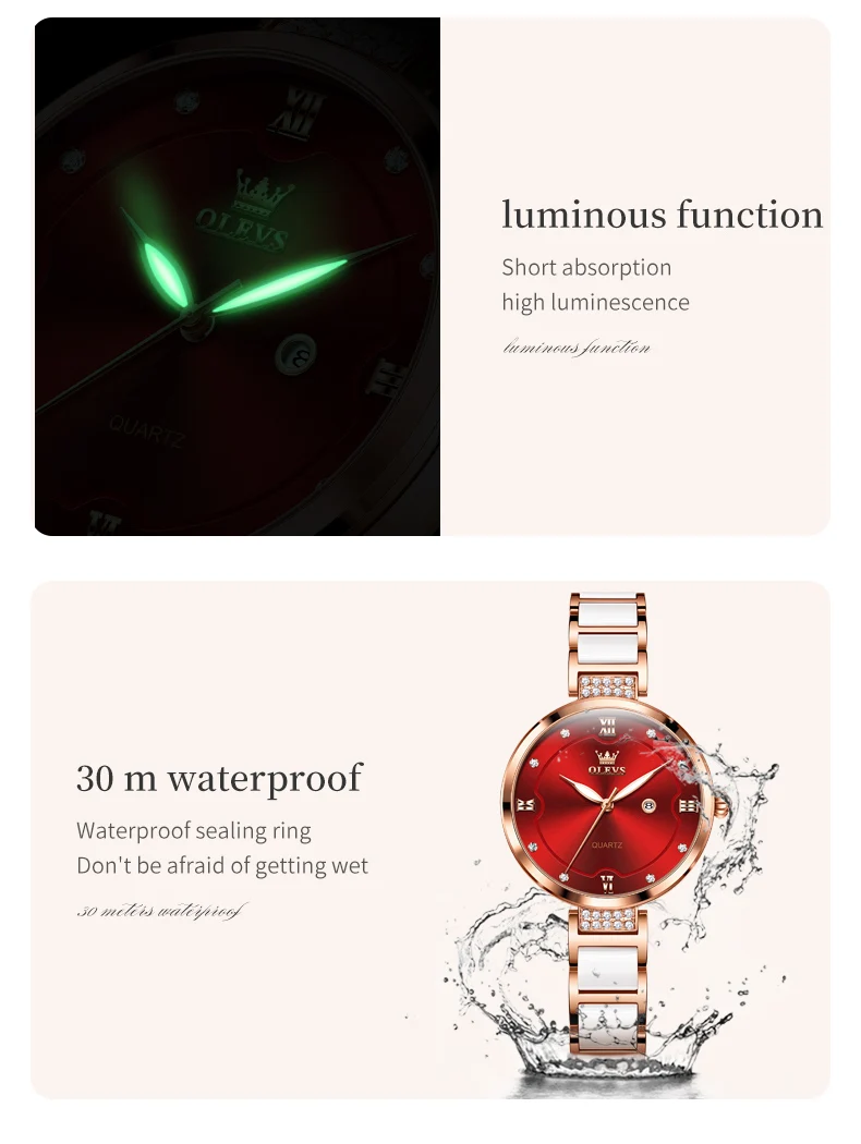 Olevs Women's Watch 5589