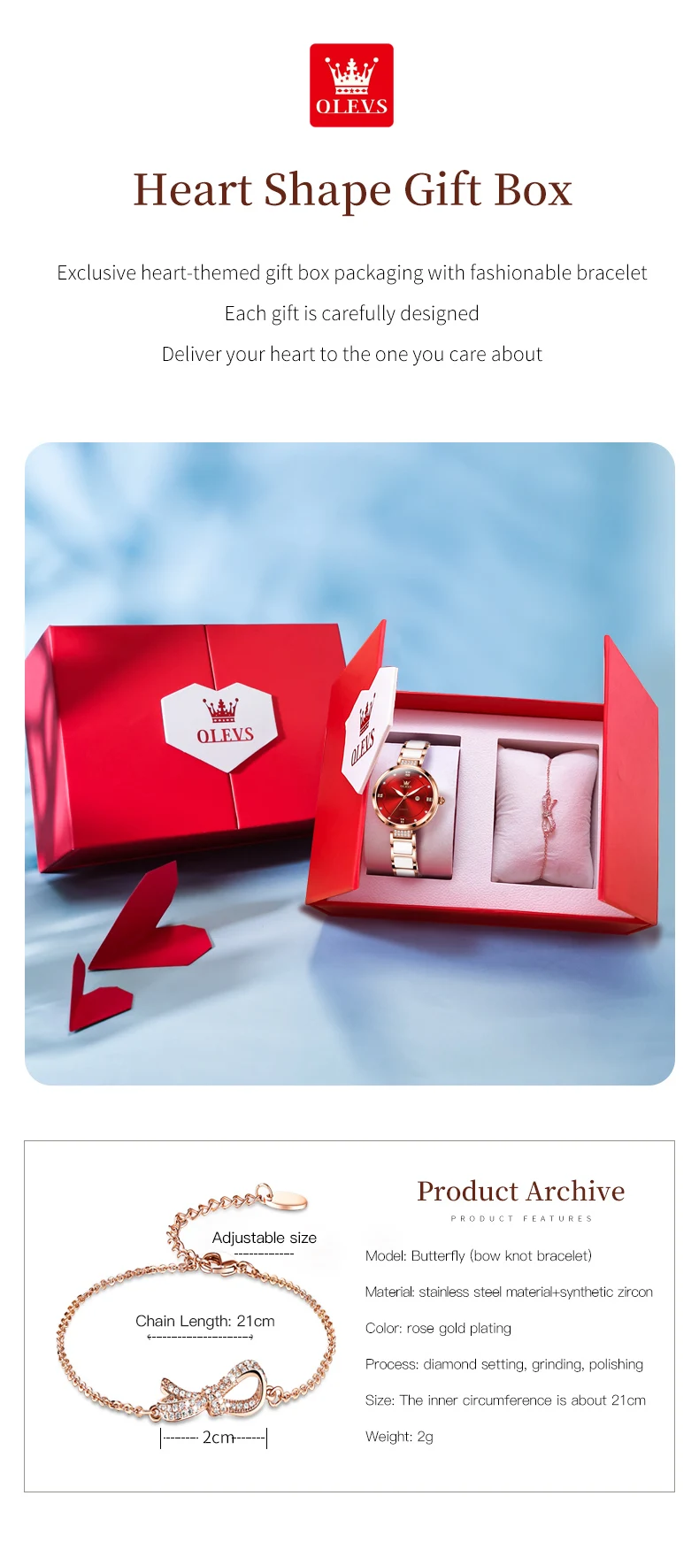 Olevs Women's Watch 5589