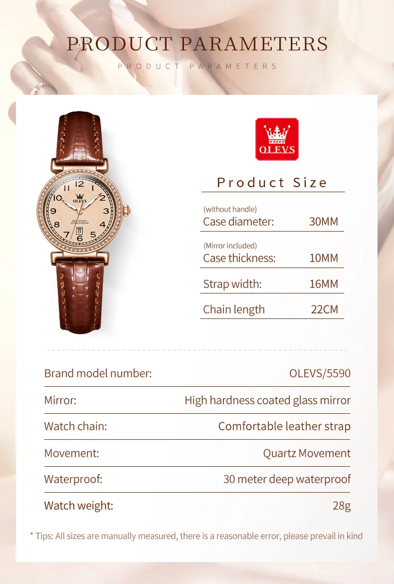 Olevs Women's Watch 5590