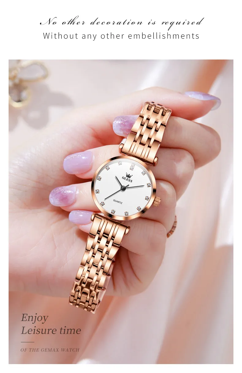 Olevs Couple Watch 5596