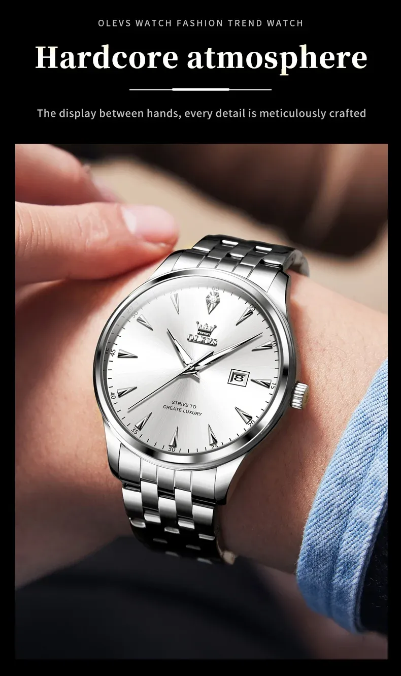 Olevs Couple Watch 5598