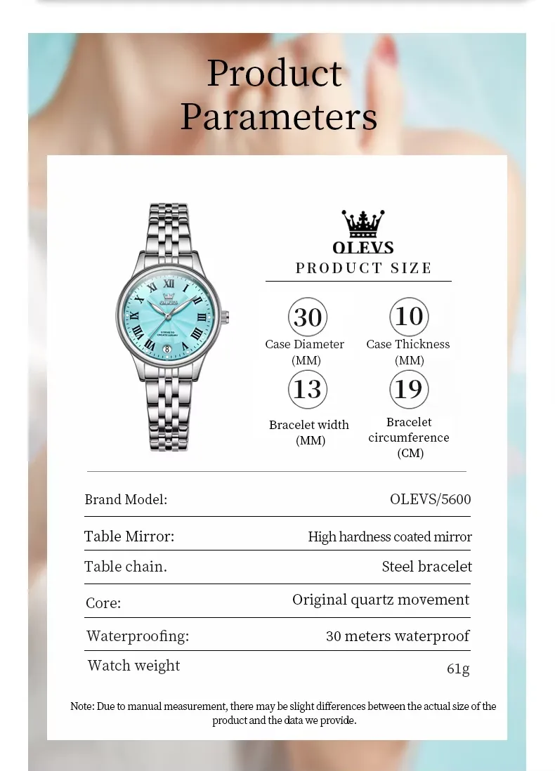 OLEVS Women's Watch 5600