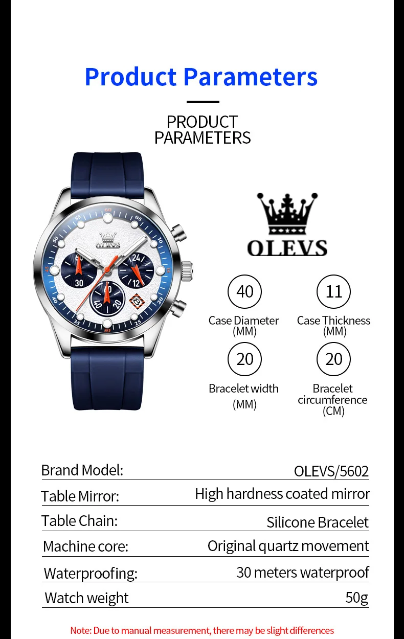 Olevs Men's Watch 5602