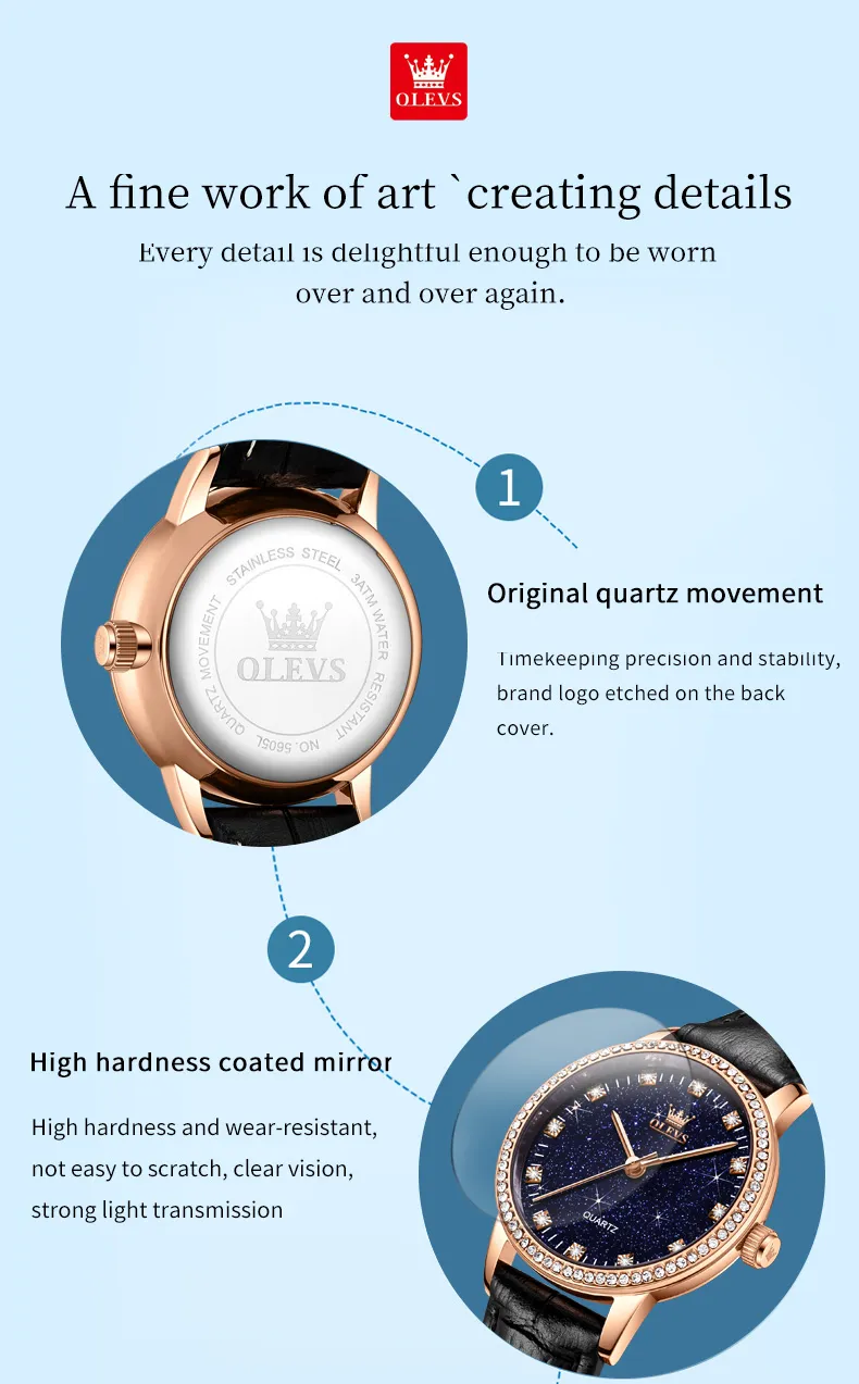 Olevs Women's Watch 5605