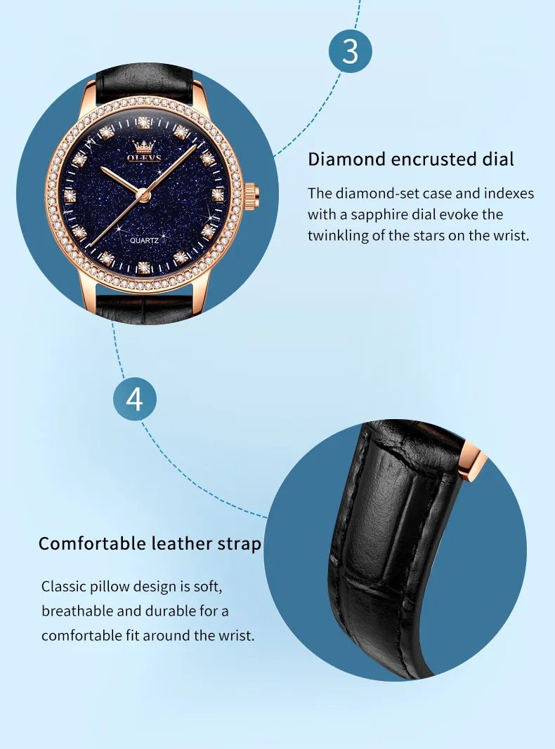 Olevs Women's Watch 5605