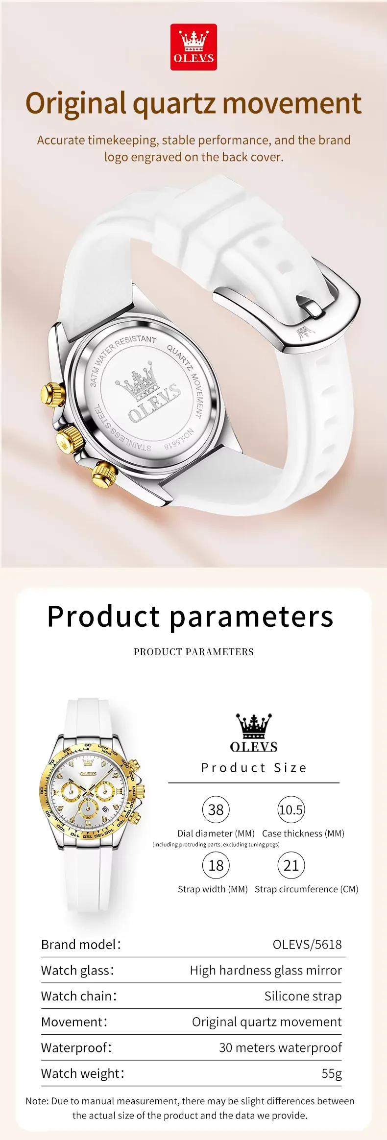 OLEVS Women's Watch 5618