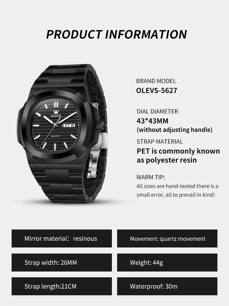 OLEVS Men's Watch 5627