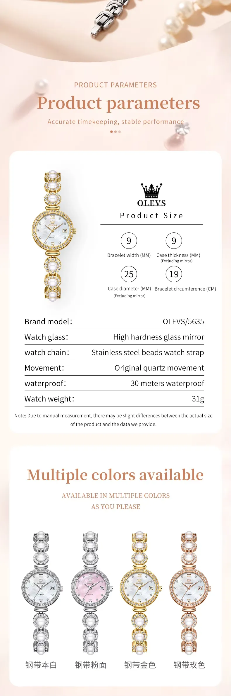 OLEVS Women's Watch 5635