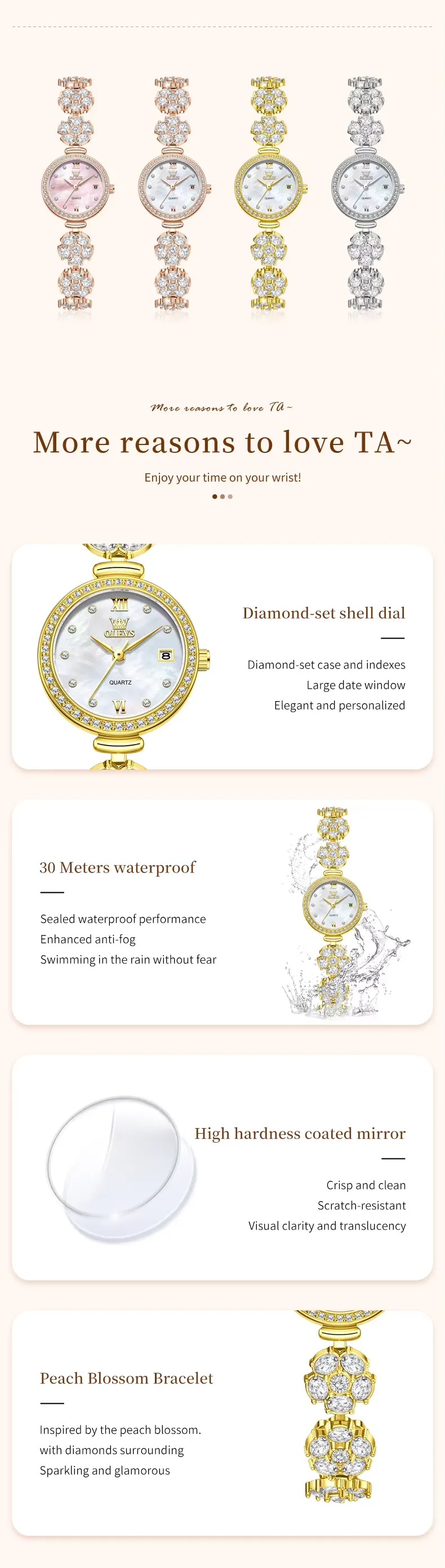 OLEVS Women's Watch 5638