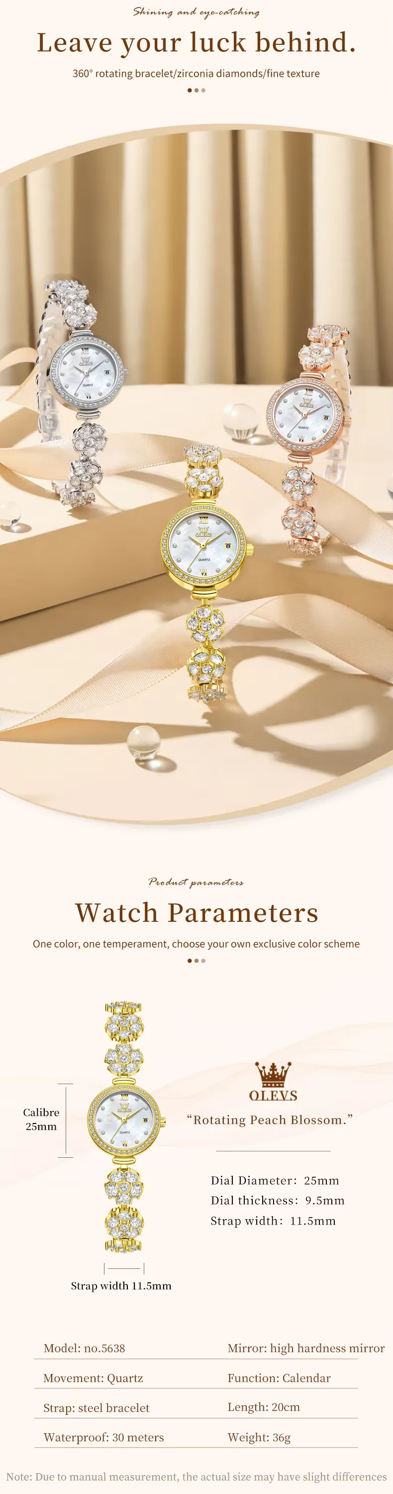 OLEVS Women's Watch 5638