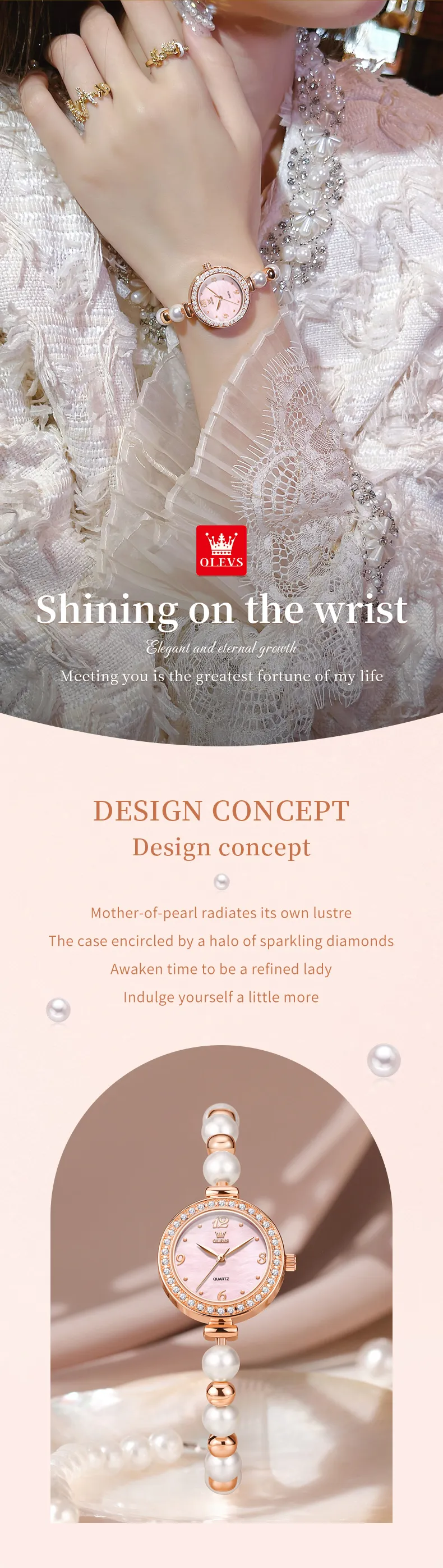 Olevs Women's Watch 5640