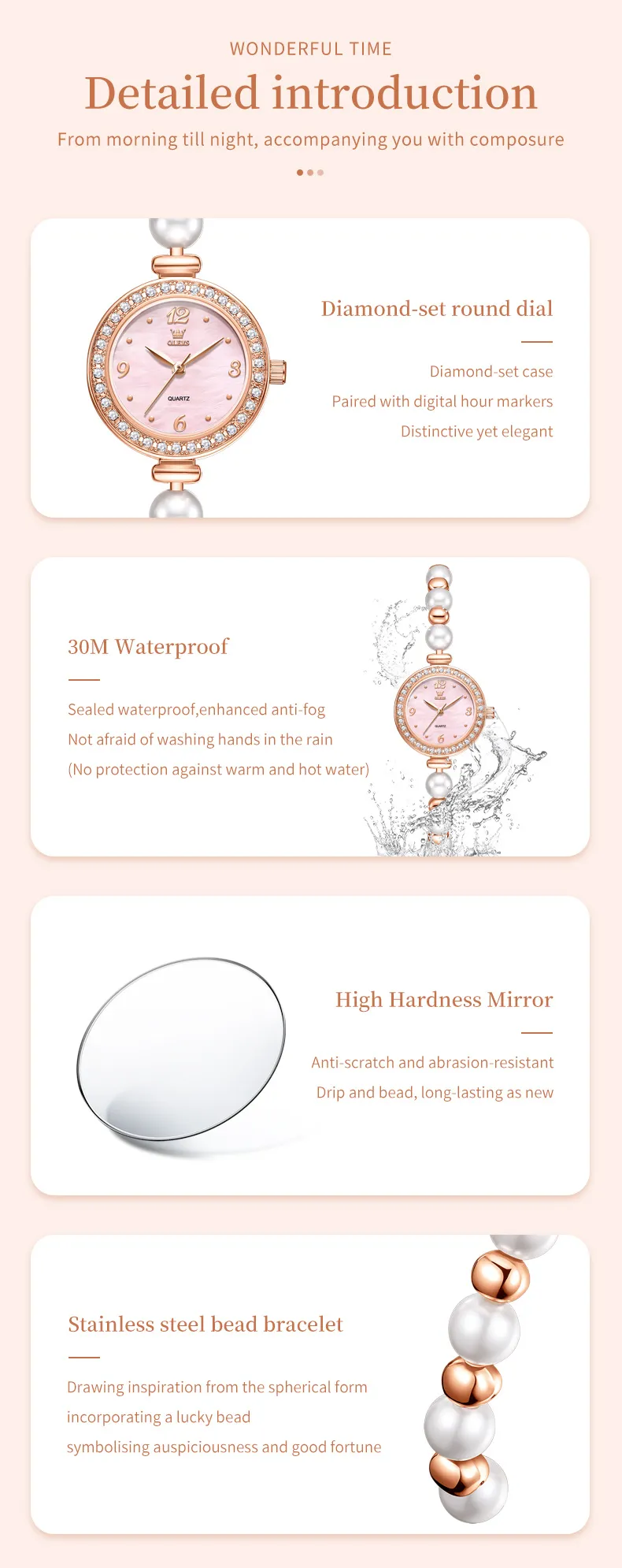 Olevs Women's Watch 5640