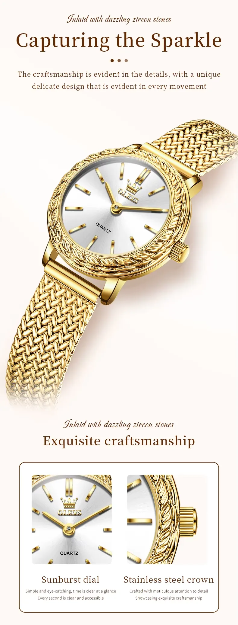 Olevs Women's Watch 5643