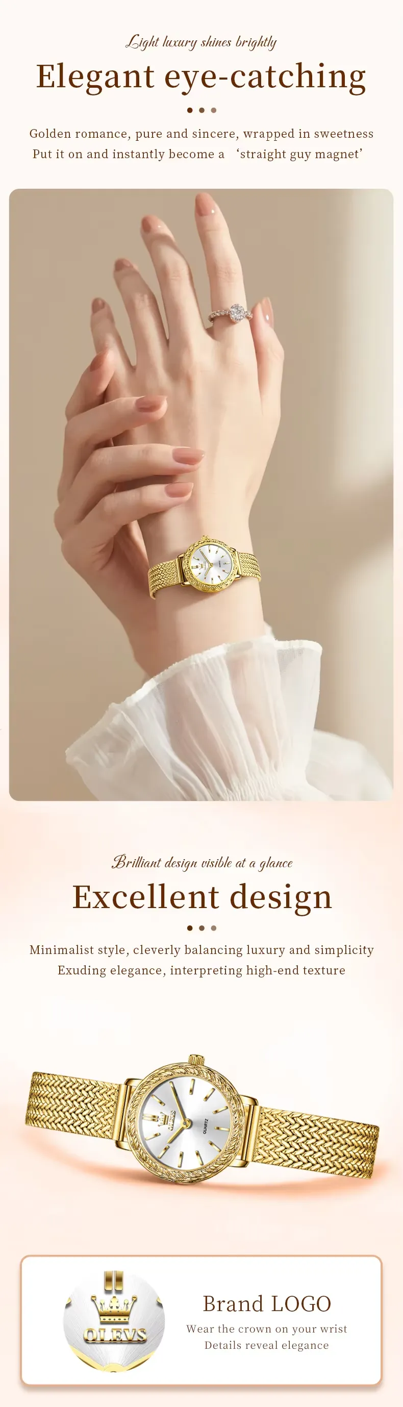 Olevs Women's Watch 5643