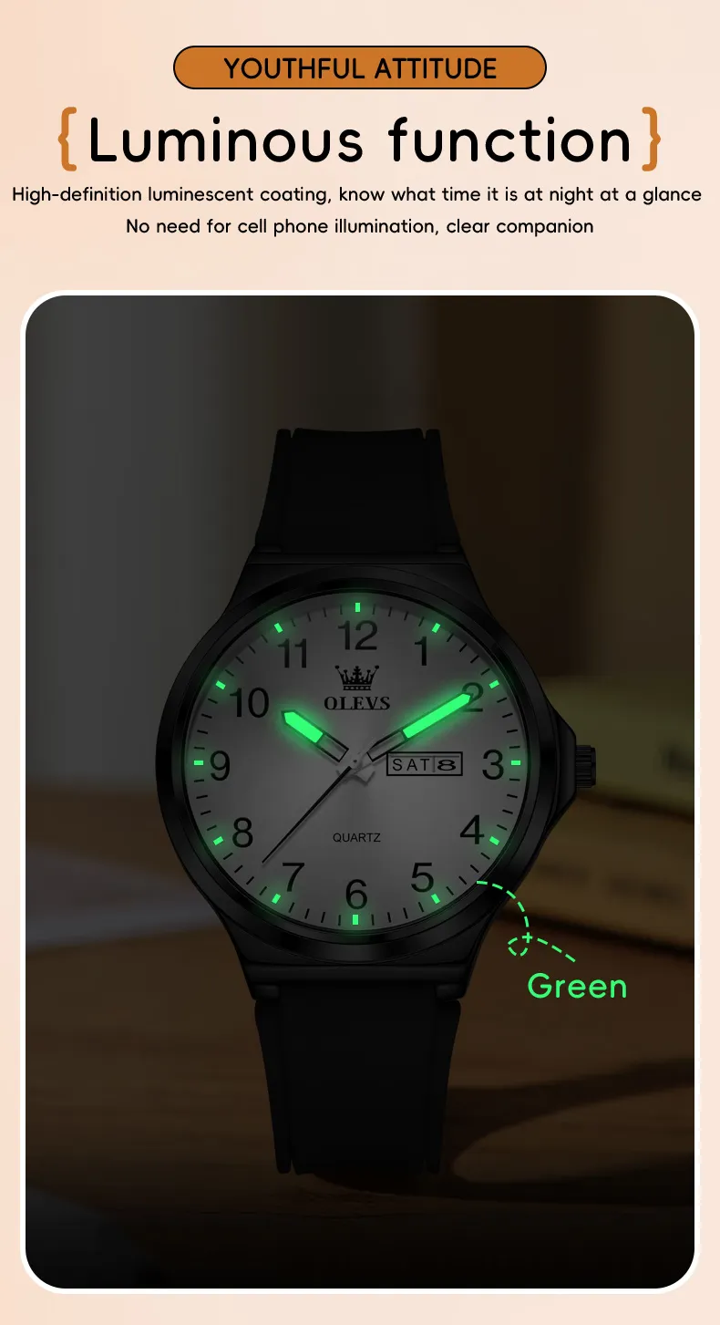 Olevs Men's Watch 5647