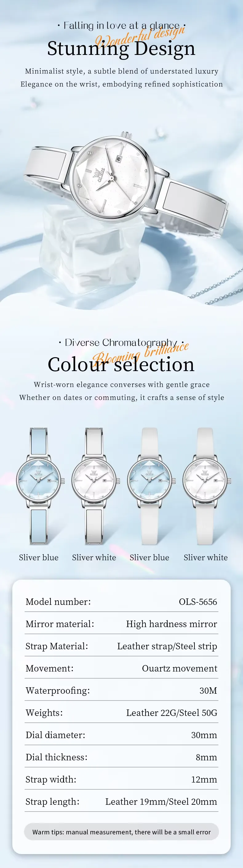 OLEVS Women's Watch 5656