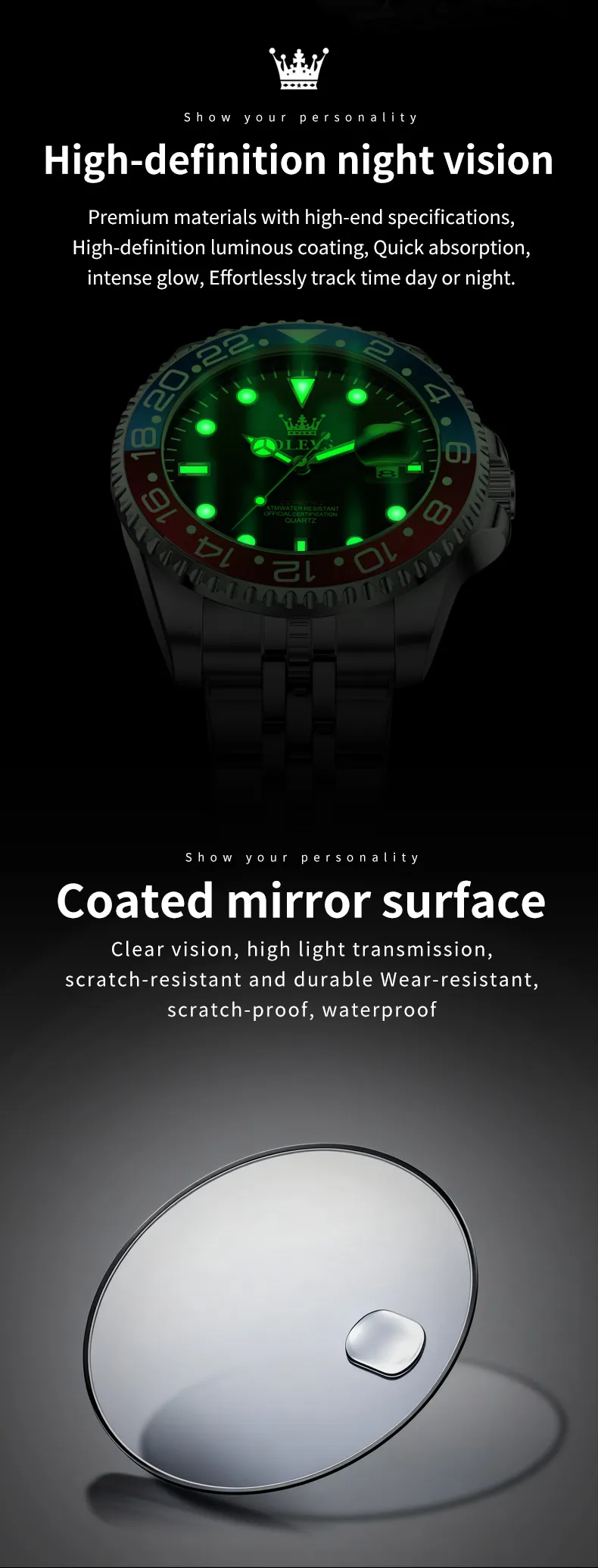 Olevs Men's Watch 5657