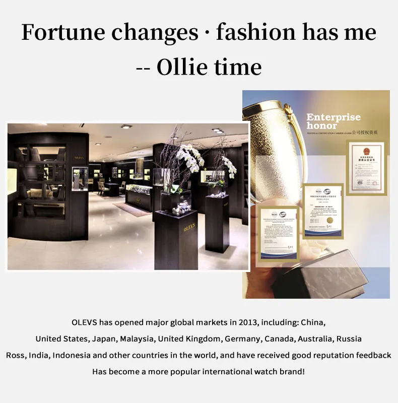 Olevs Men's Watch 5657