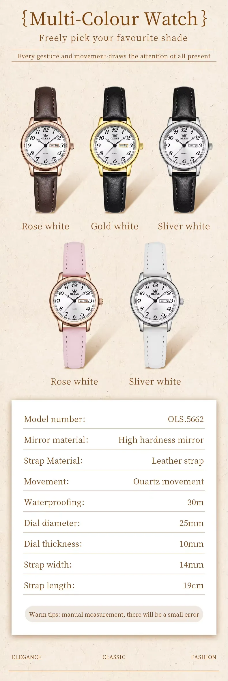 OLEVS Women's Watch 5662