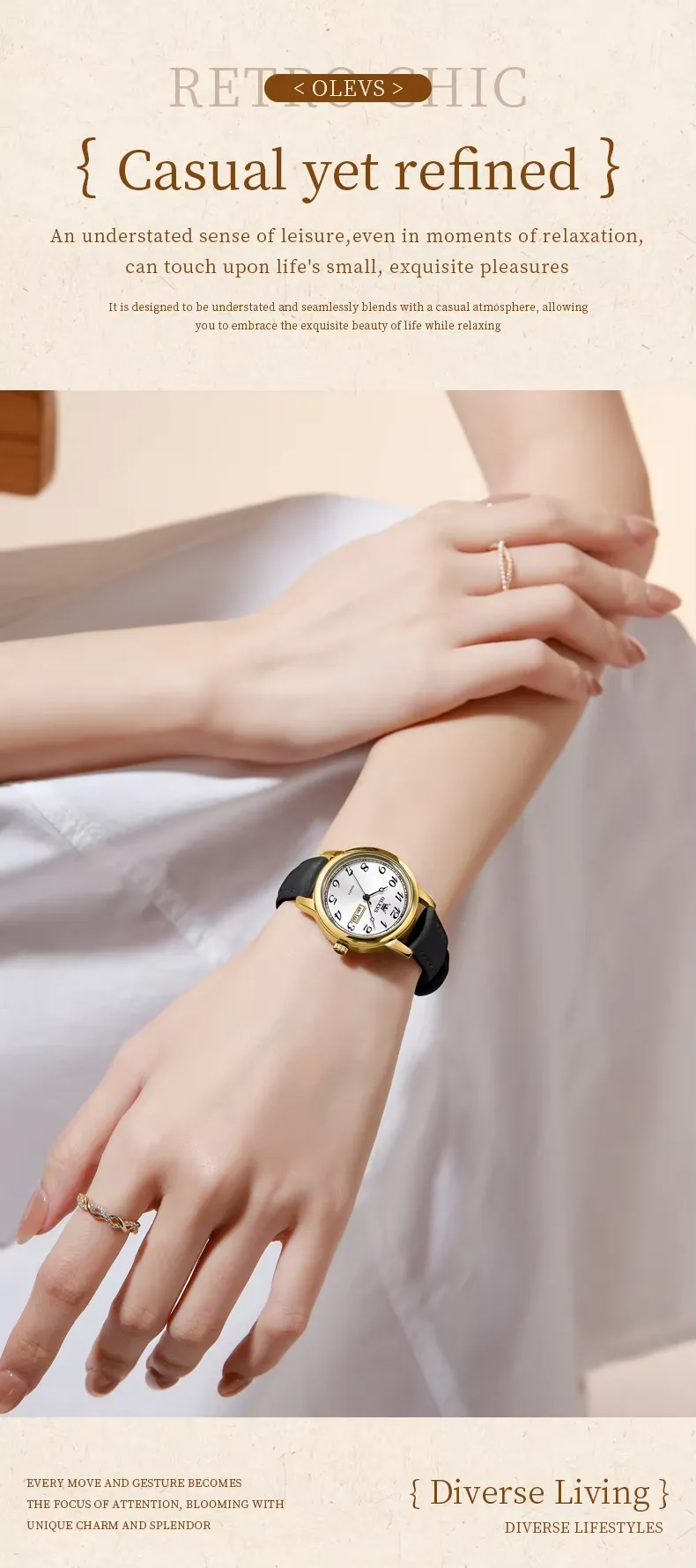 OLEVS Women's Watch 5662
