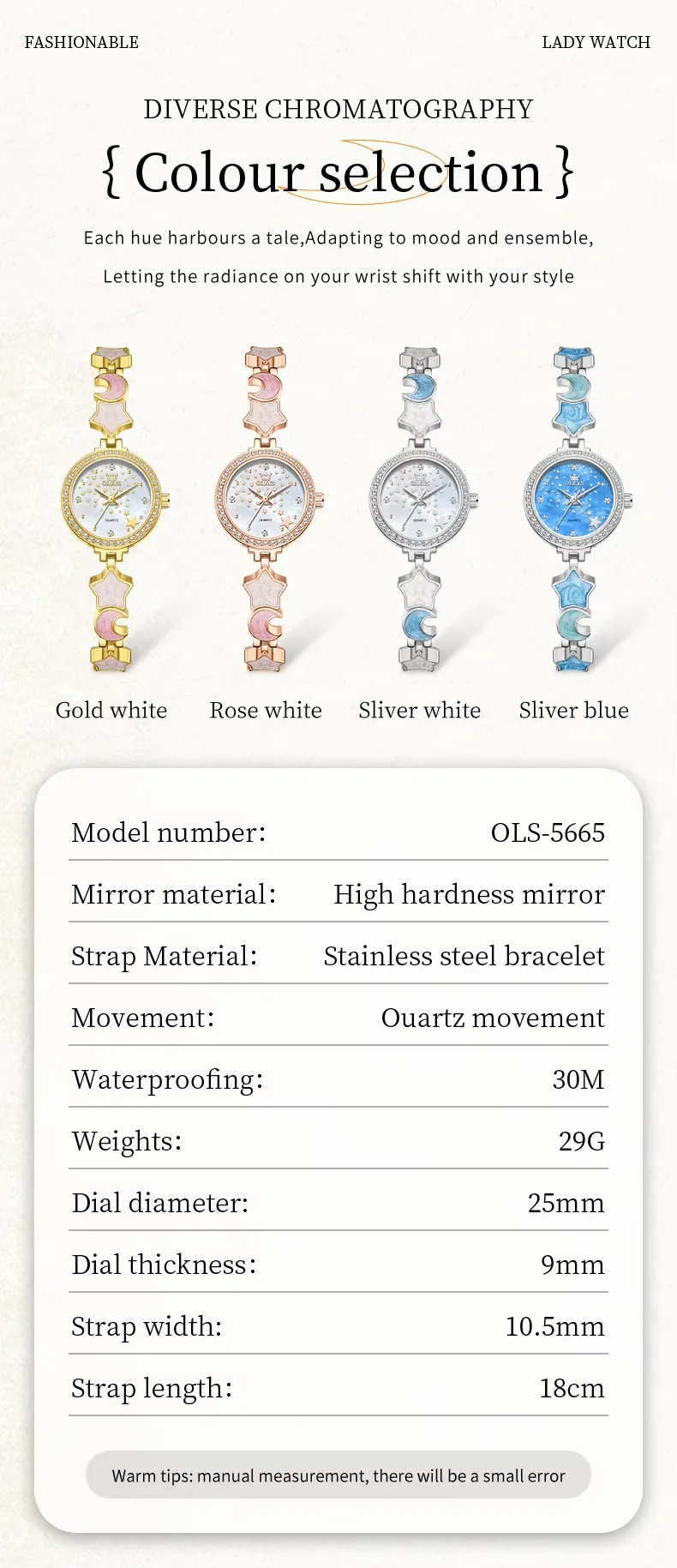 OLEVS Women's Watch 5665