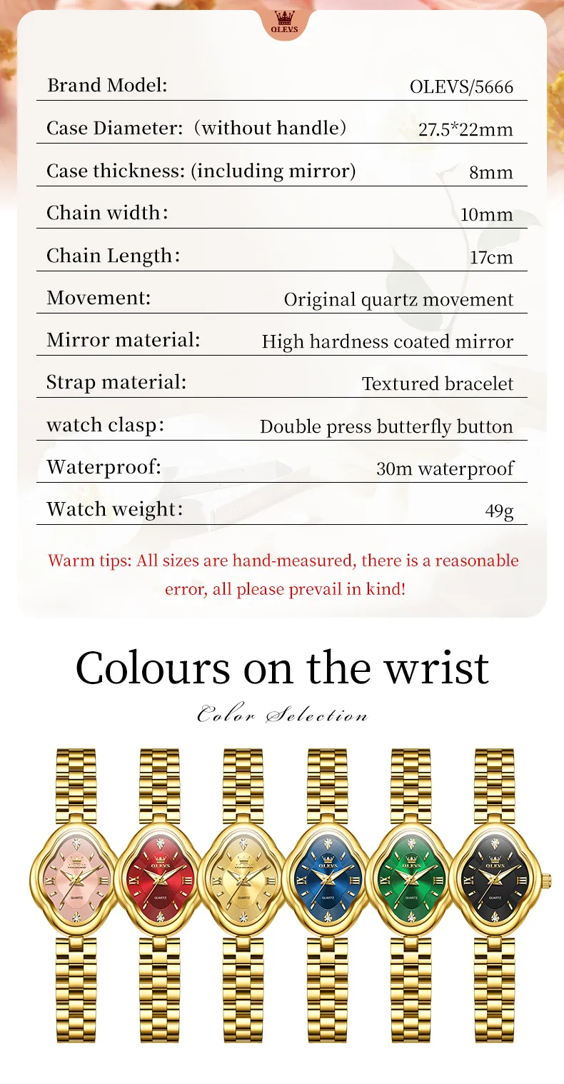 Olevs Women's Watch 5666