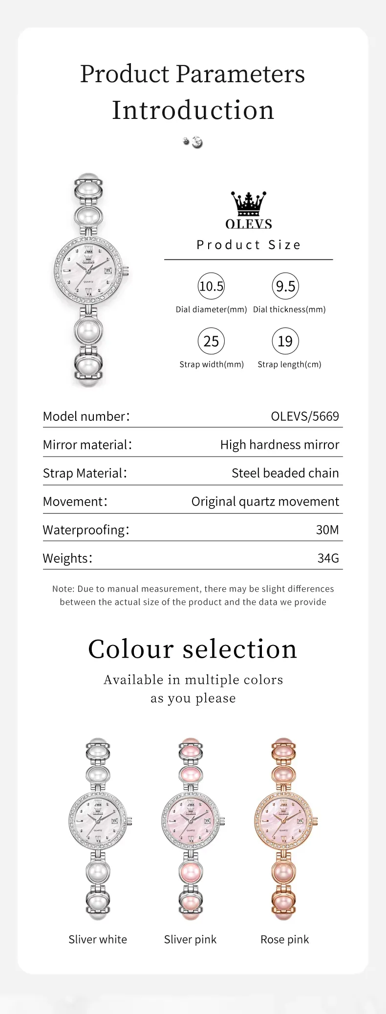 OLEVS Women's Watch 5669