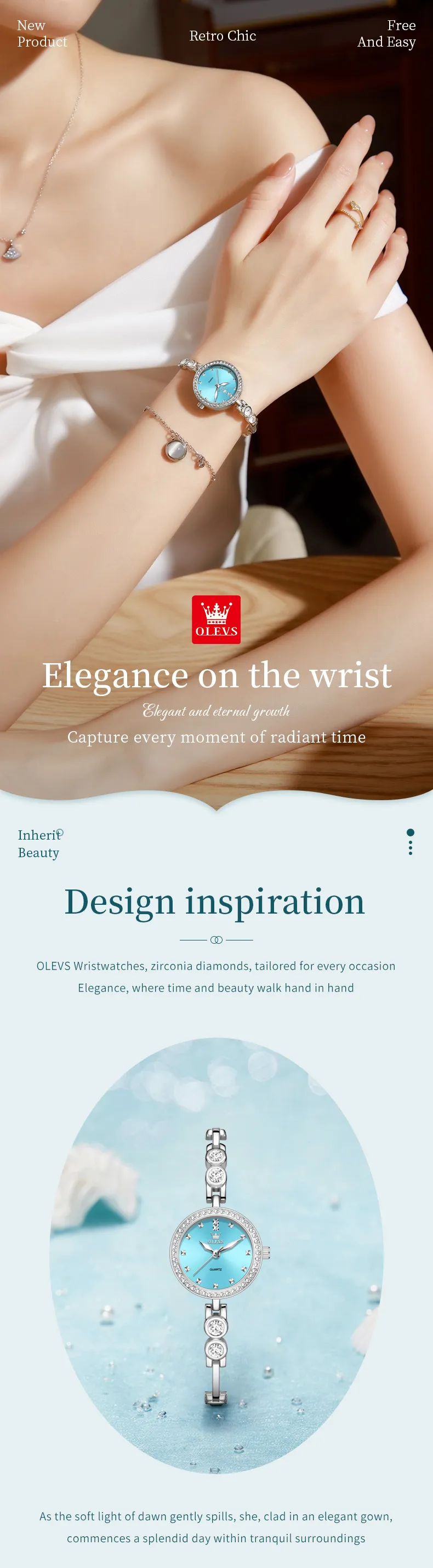 Olevs Women's Watch 5670