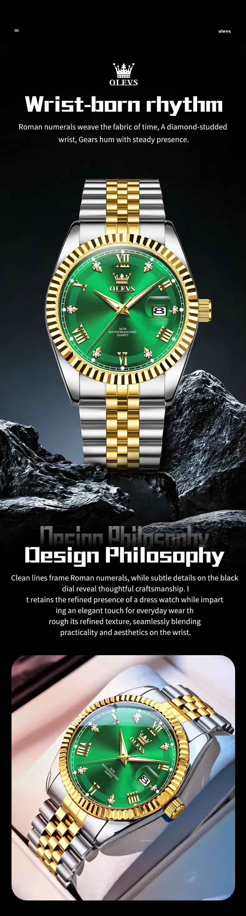 OLEVS Men's Watch 5680