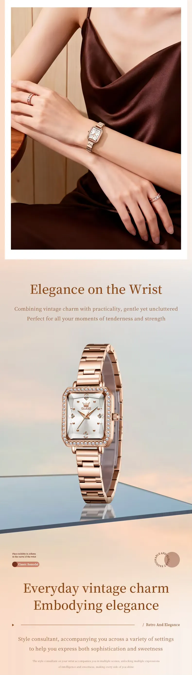 Olevs Women's Watch 5688
