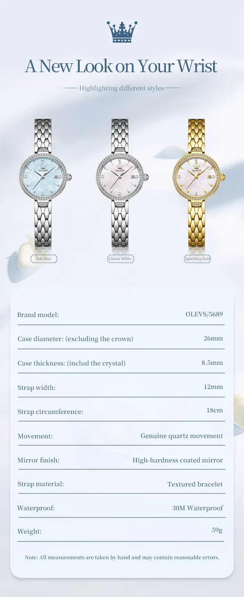 OLEVS Women's Watch 5689