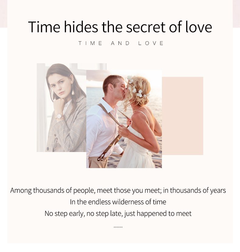 Olevs Couple Watch 5869